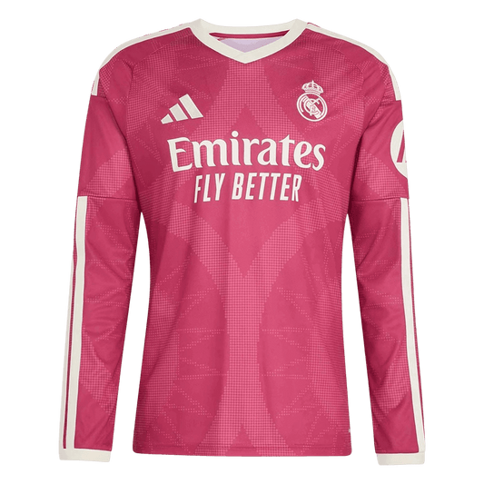 Real Madrid Tröja 2026/27 Tredje Långärmad Rosa