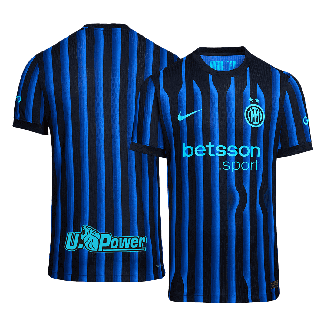 Inter Milan Tröja 2025/26 Hemma Autentisk Blå och svart-13