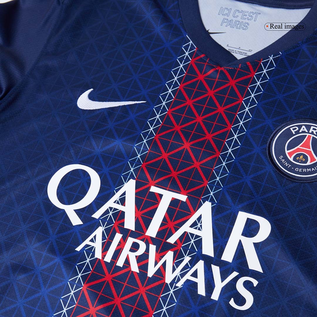 PSG Tröja 2025/26 Hemma Premium Mörkblå-4