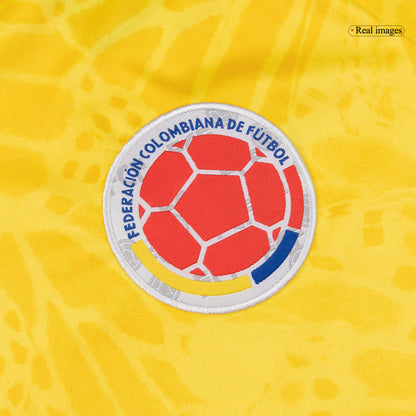 Colombia Tröja LUIS DíAZ #7 2026 Hemma Gul-7