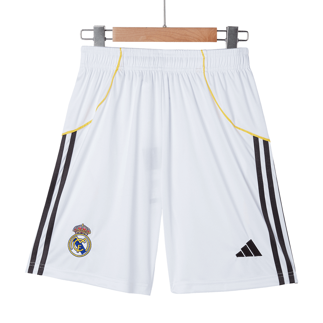 Real Madrid Shorts 2025/26 Hemma Vit