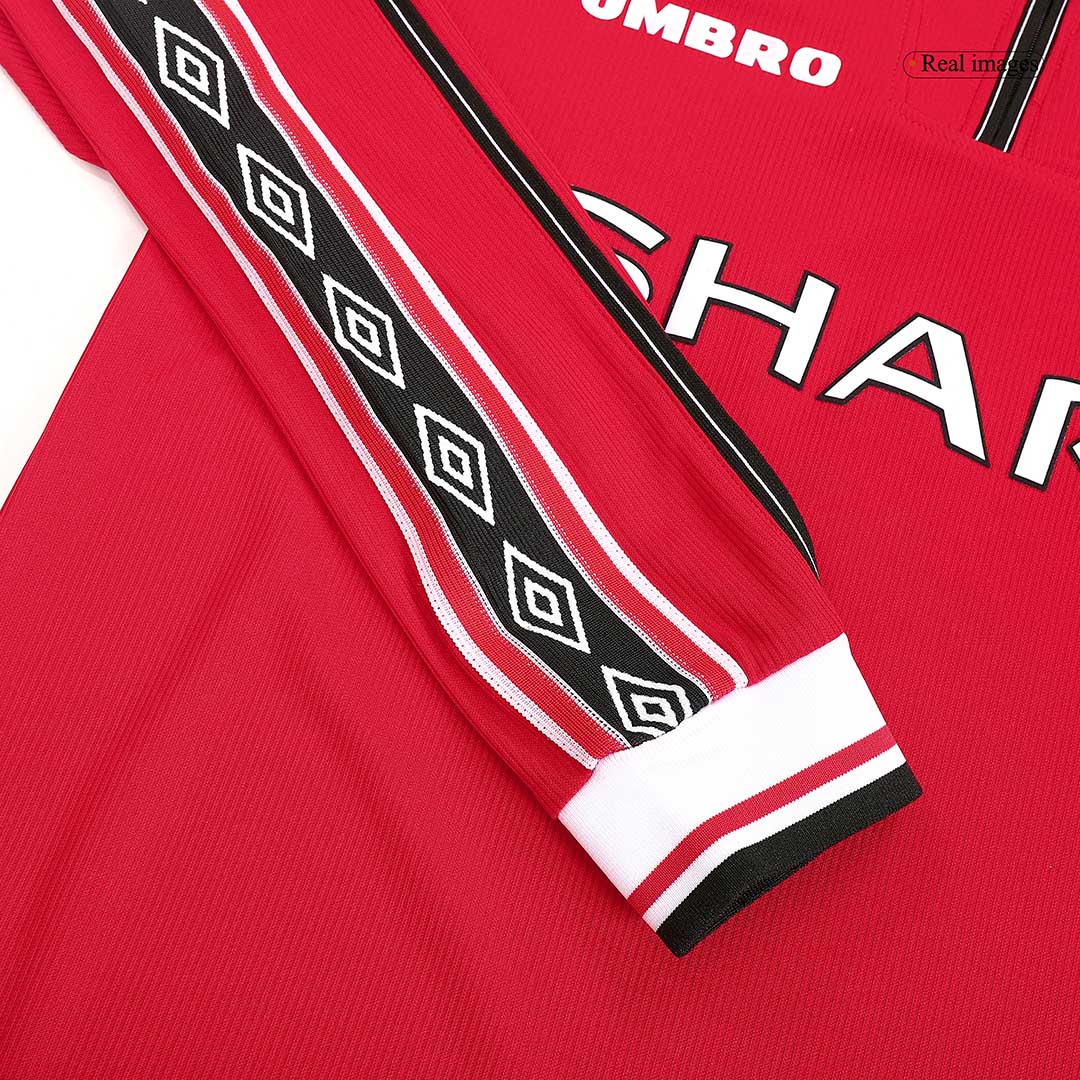 Manchester United Hemmatröja 1998/99 Retro Tröja