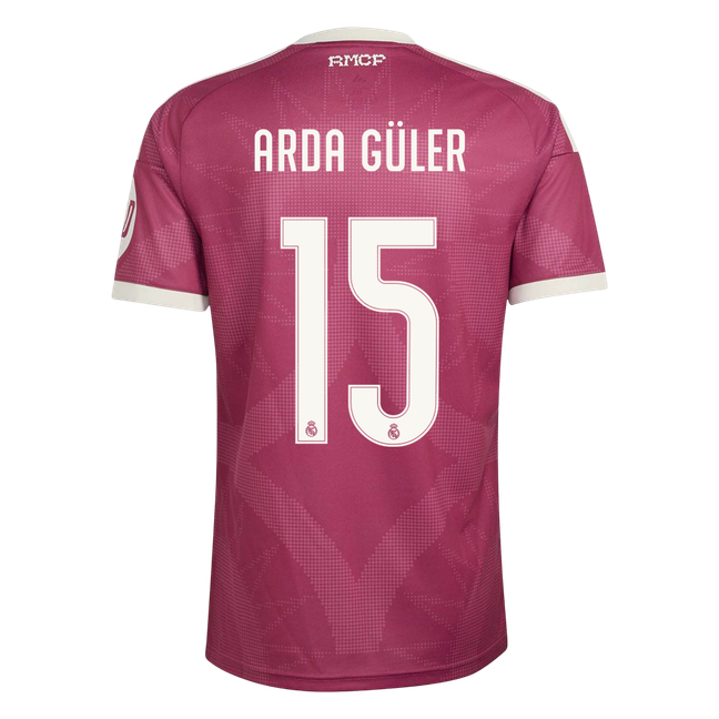 Real Madrid Tröja ARDA GÜLER #15 2026/27 Third Röd