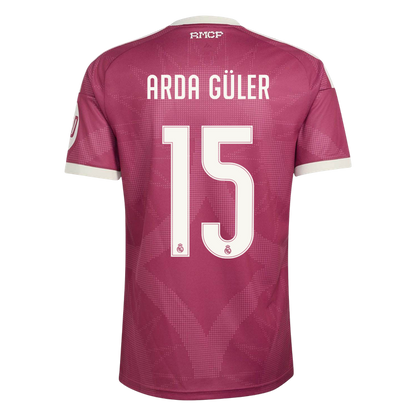 Real Madrid Tröja ARDA GÜLER #15 2026/27 Third Röd-3