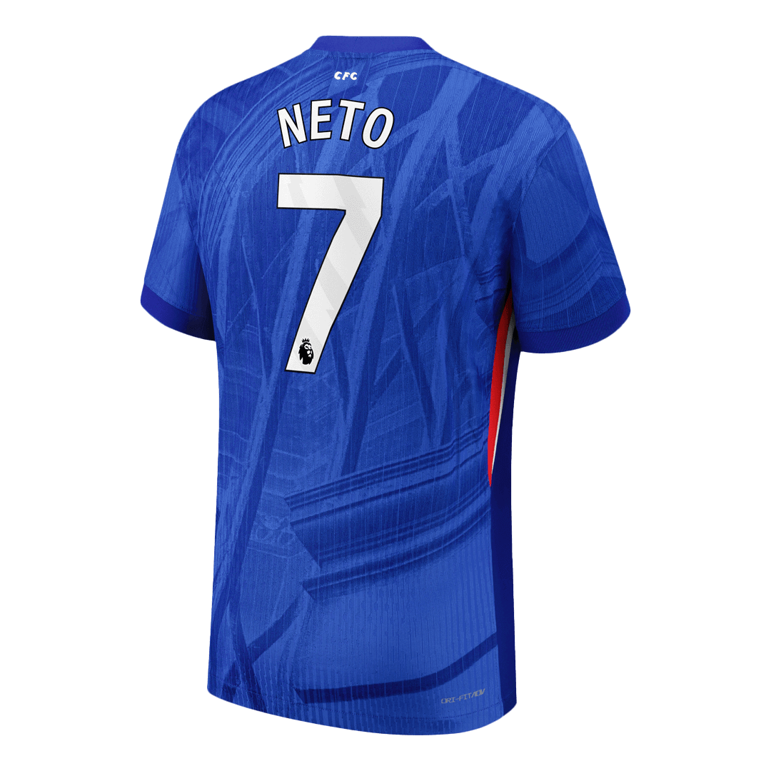 Chelsea Tröja NETO #7 2025/26 Hemma Blå