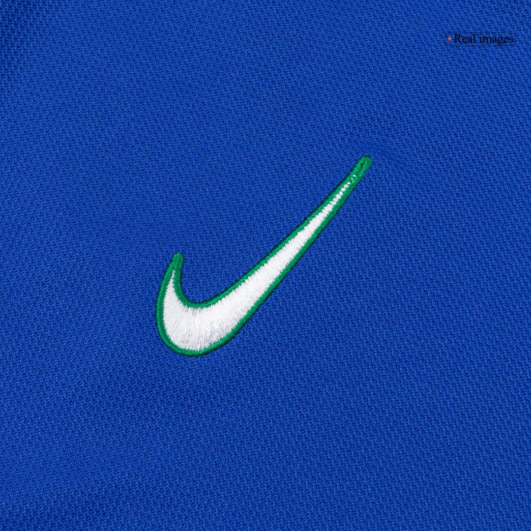 Brasilien Bortatröja 1998 Retro Tröja
 Blå