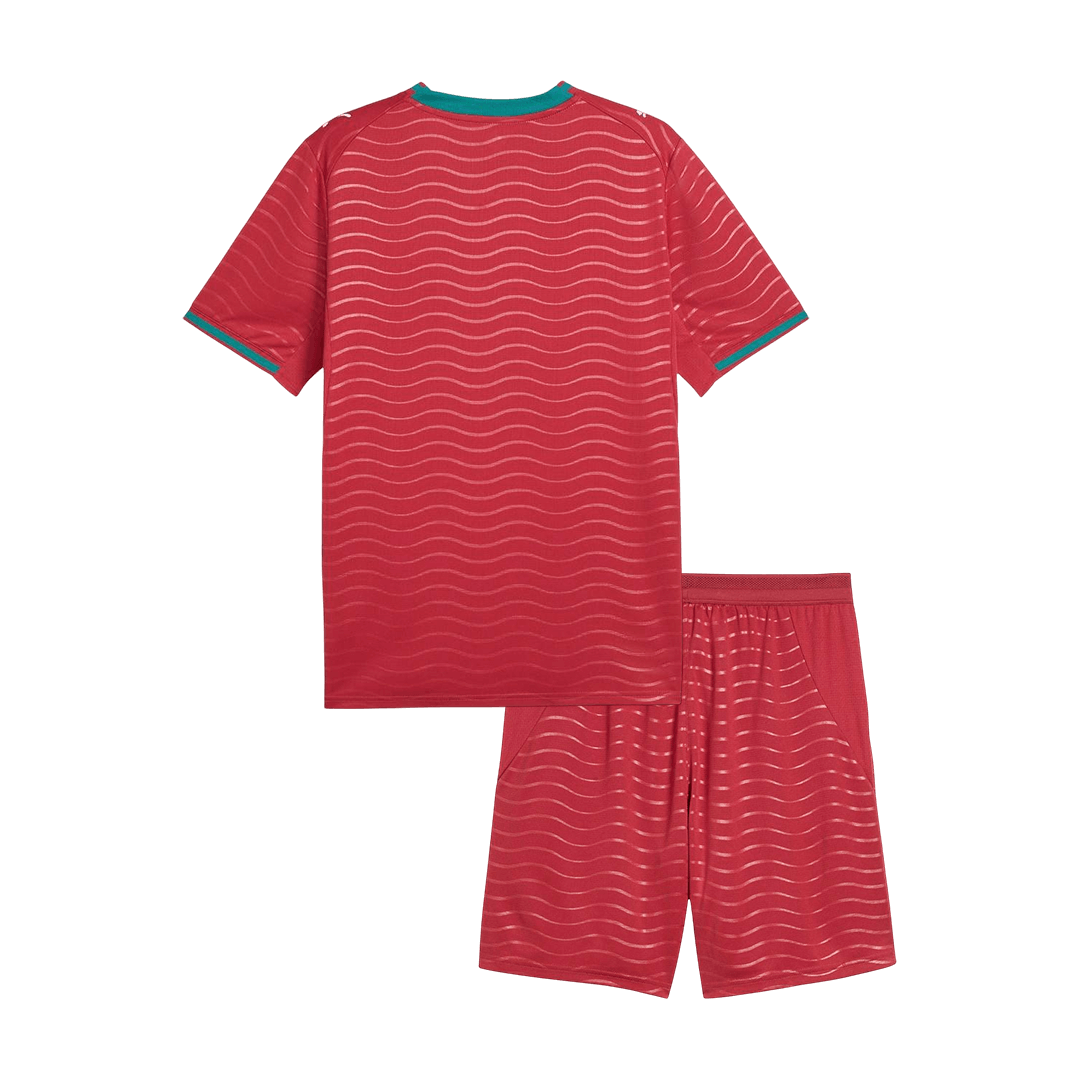 Portugal Tröja 2026 Hemma Röd Barn Premium