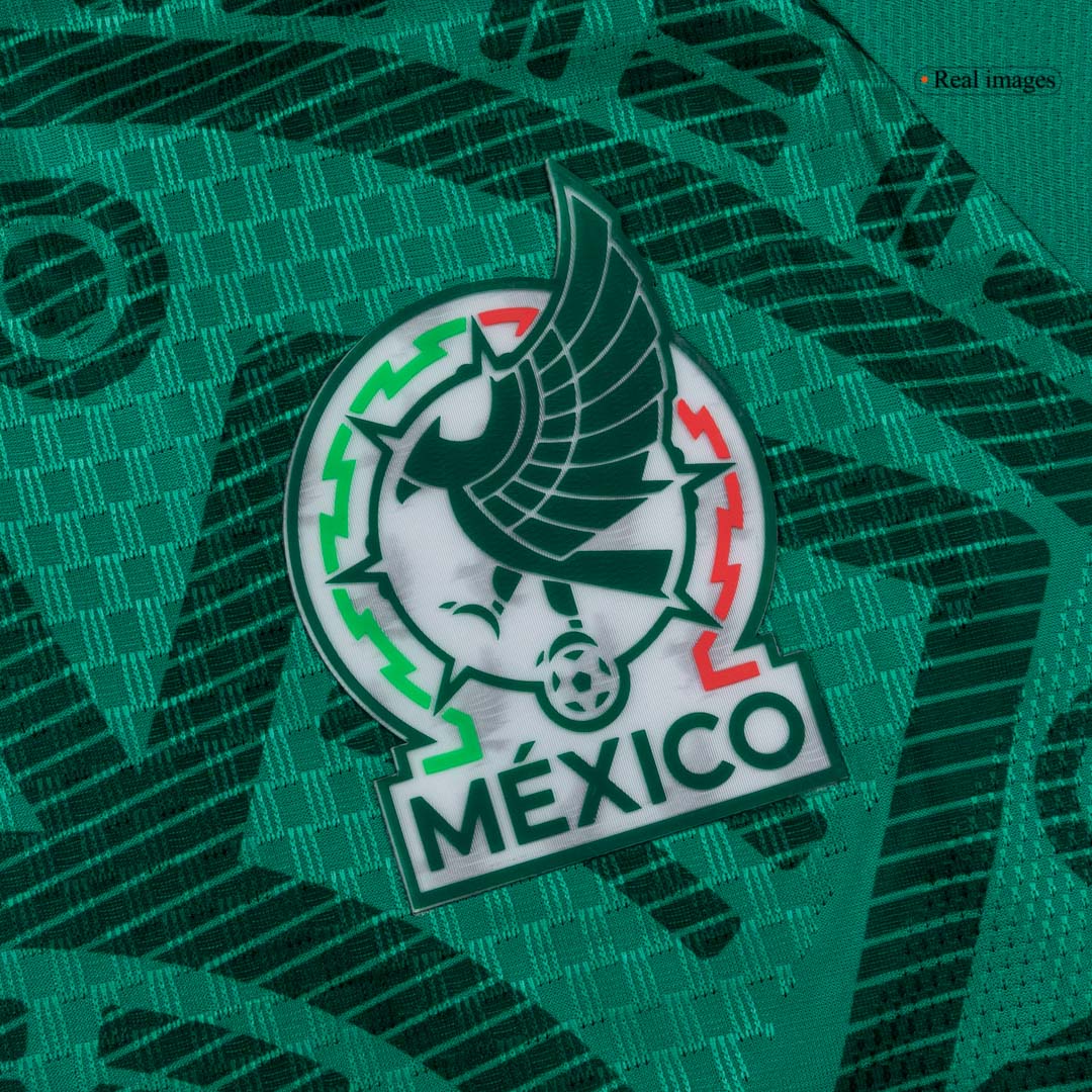 Mexiko Tröja 2026 Hemma Autentisk Grön-7