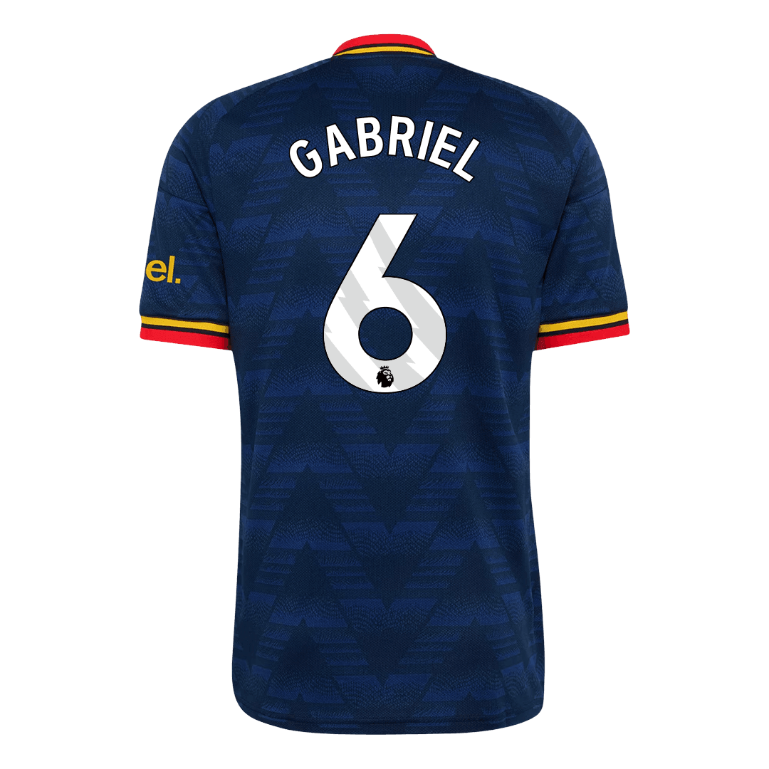 Arsenal Tröja GABRIEL #6 2026/27 Borta Mörkblå