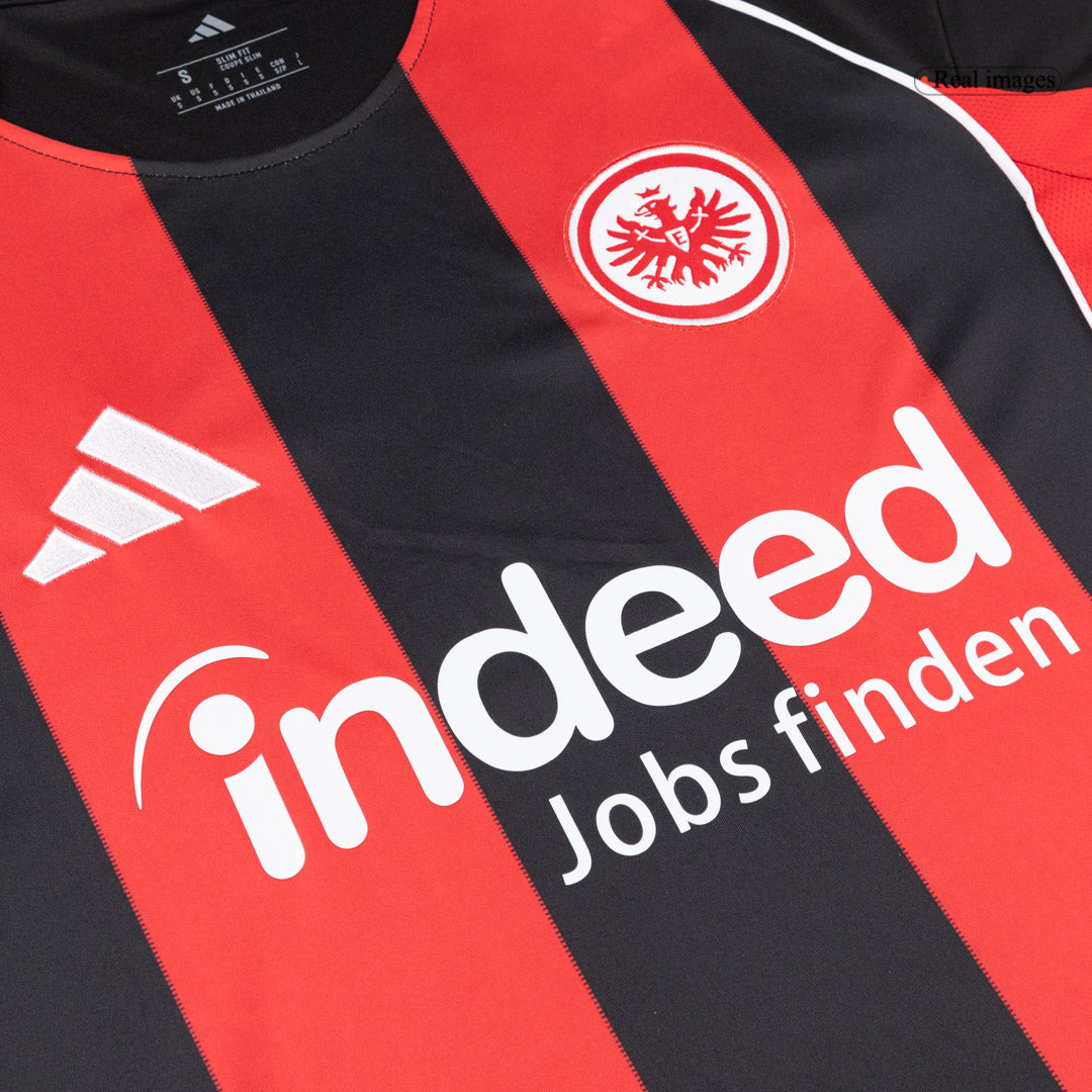 Eintracht Frankfurt Tröja 2025/26 Hemma Röd & Svart-5