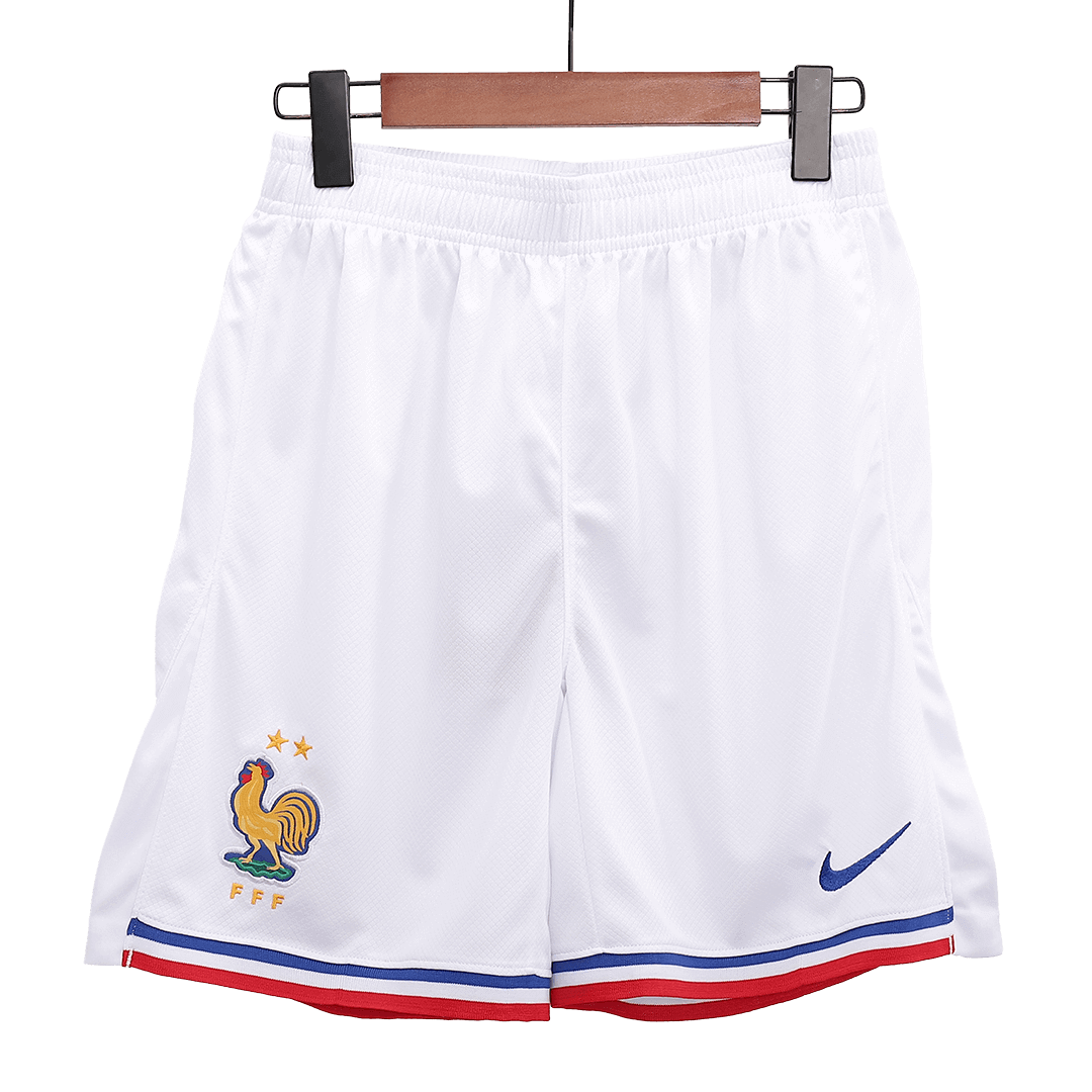 Frankrike Shorts Euro 2024 Hemma Vit-7
