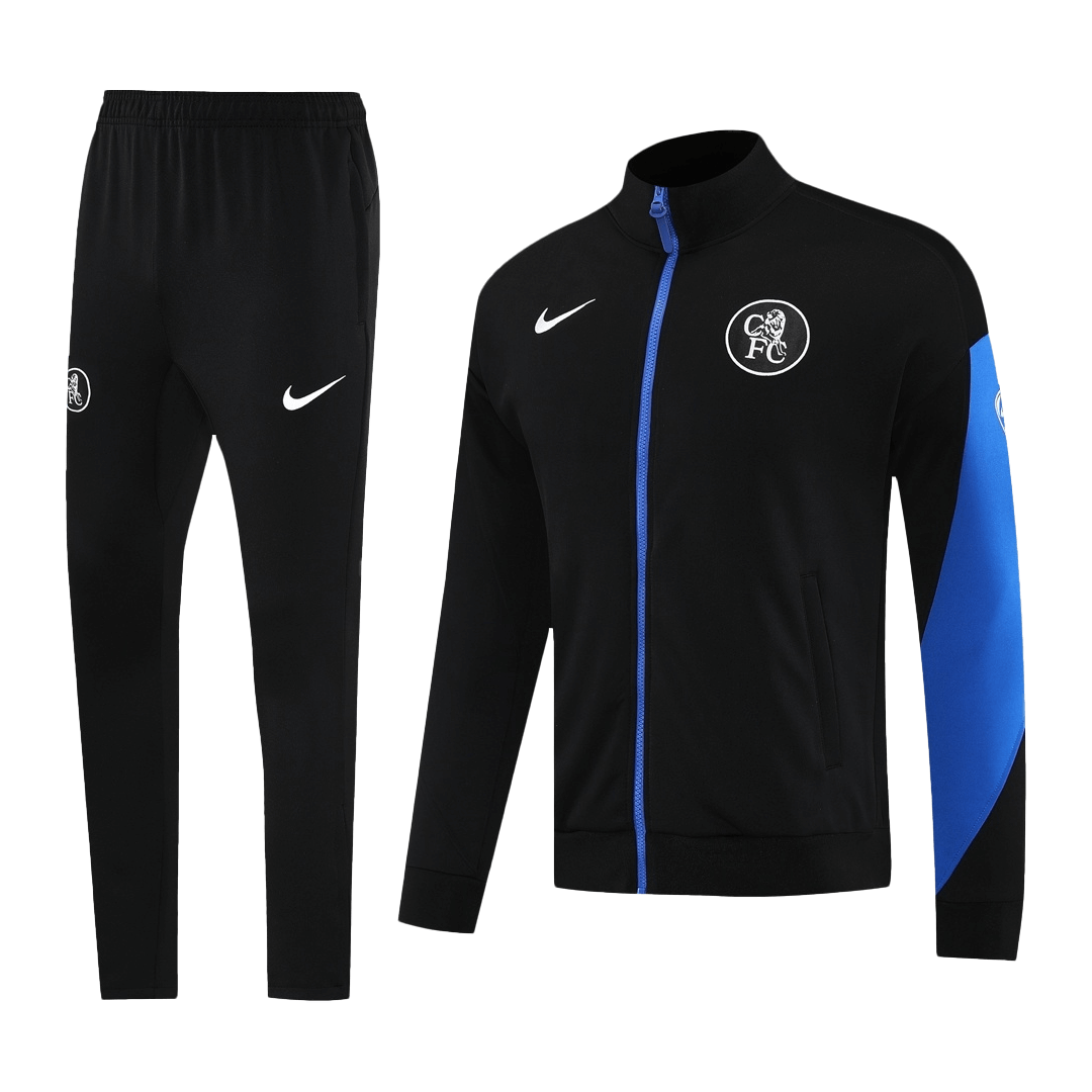 Chelsea Träningsset (Jacka+Byxor) 2025/26 Svart-17
