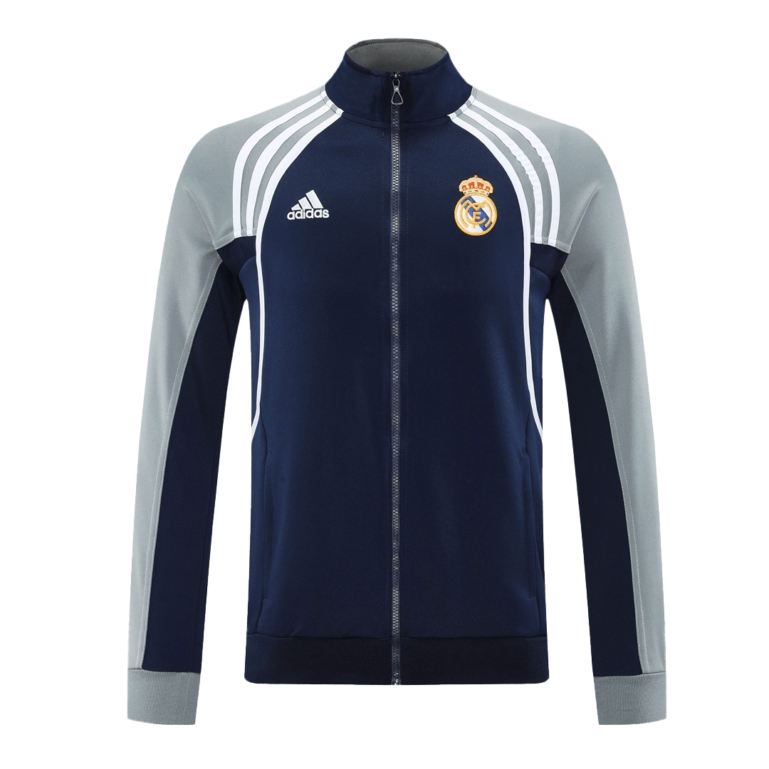 Real Madrid Träningsset (Jacka+Byxor) 2025/26 Mörkblå