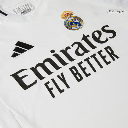 Real Madrid Tröja MBAPPÉ #9 2024/25 Hemma Vit Barn-6