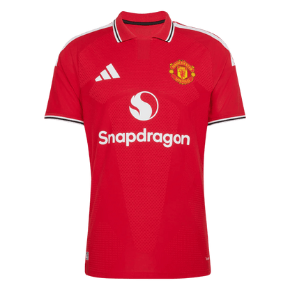 Manchester United Tröja B. FERNANDES #8 2026/27 Hemma Autentisk Röd - UCL-2