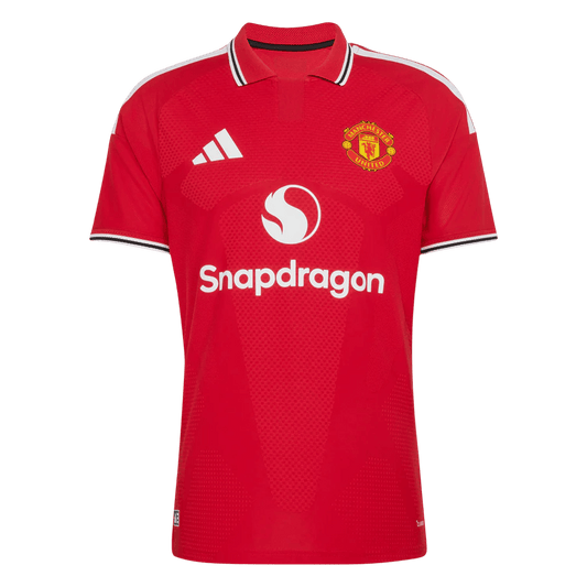 Manchester United Tröja B. FERNANDES #8 2026/27 Hemma Autentisk Röd - UCL-1