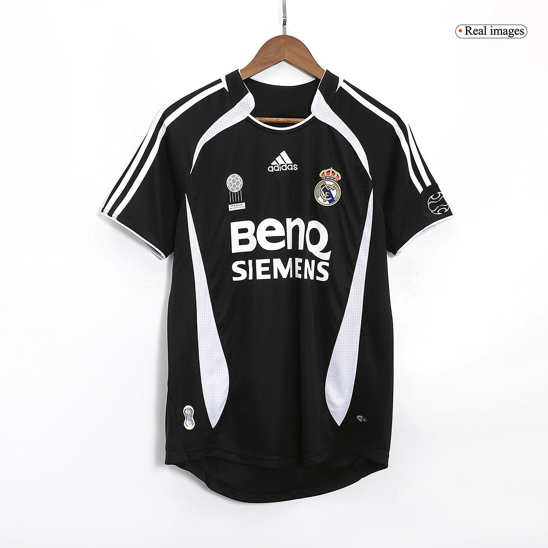 RAUL #7 Real Madrid Bortatröja 2006/07 Retro Tröja
 Svart