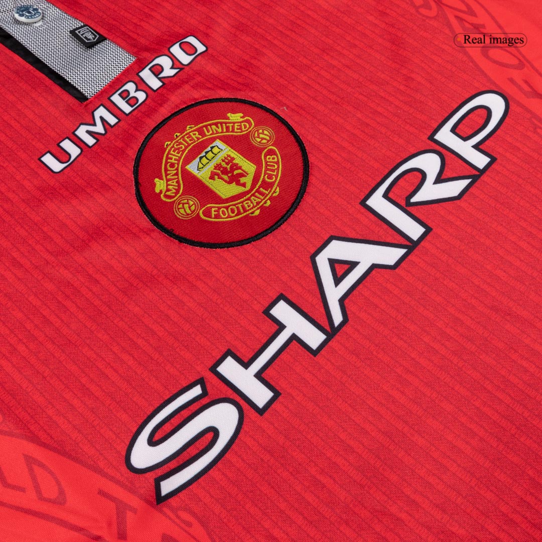 Manchester United Hemmatröja 1996/97 Retro Tröja
 Röd-5