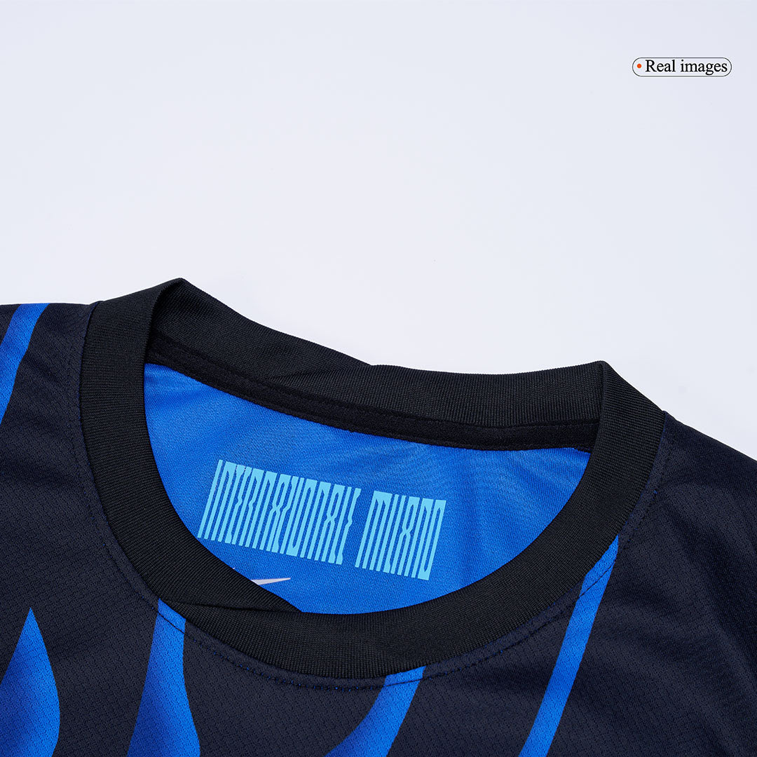 Inter Milan Tröja THURAM #9 2025/26 Hemma Blå och svart-8