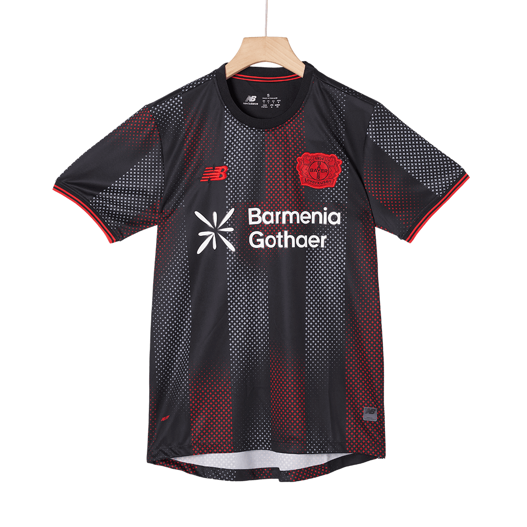 Bayer 04 Leverkusen Tröja 2025/26 Hemma Svart-10