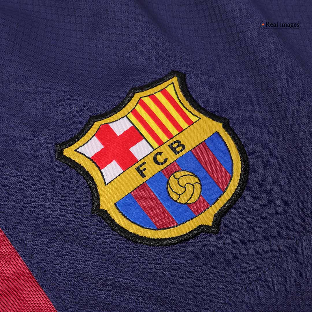 Barcelona Shorts 2024/25 Hemma Mörkblå-3