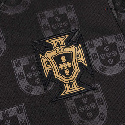 Portugal Tröja ställ 2026 Svart-11