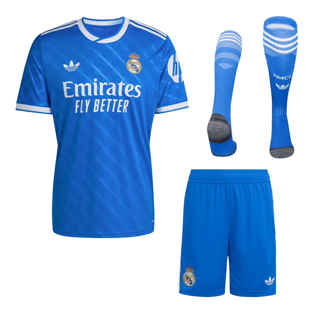 Real Madrid Tröja Tredjeställ 2025/26 Blå