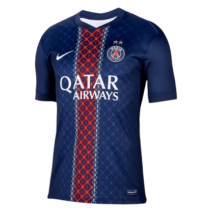 Champions of Europe #26 PSG Tröja 2025/26 Hemma Premium Mörkblå-4