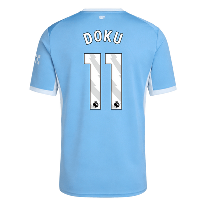 Manchester City Tröja DOKU #11 2026/27 Hemma Blå-12