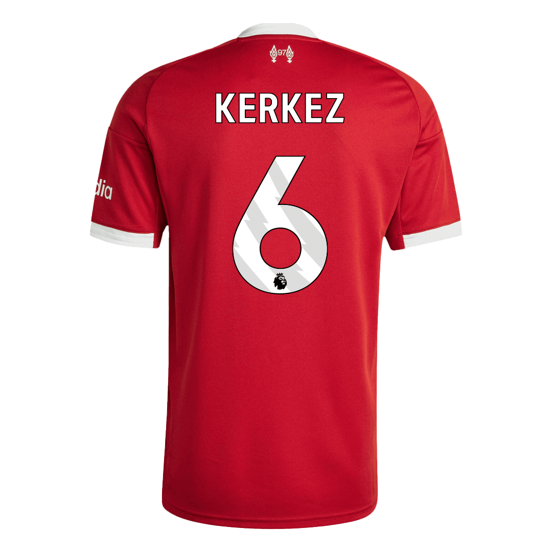 Liverpool Tröja KERKEZ #6 2025/26 Hemma Röd