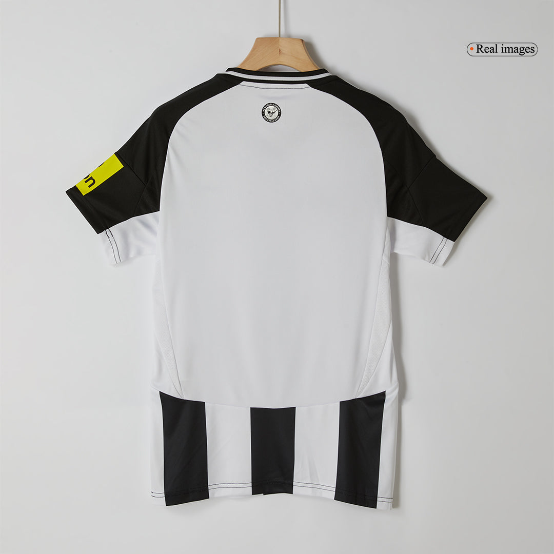 Newcastle United Tröja 2024/25 Hemma Svart & Vitt-11