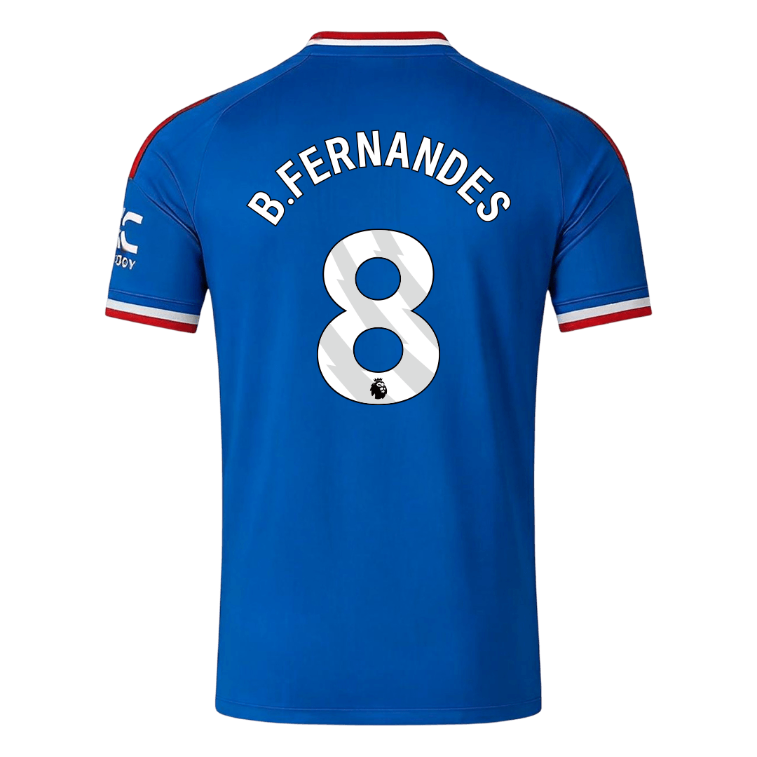 Manchester United Tröja B. FERNANDES #8 2026/27 Borta Blå