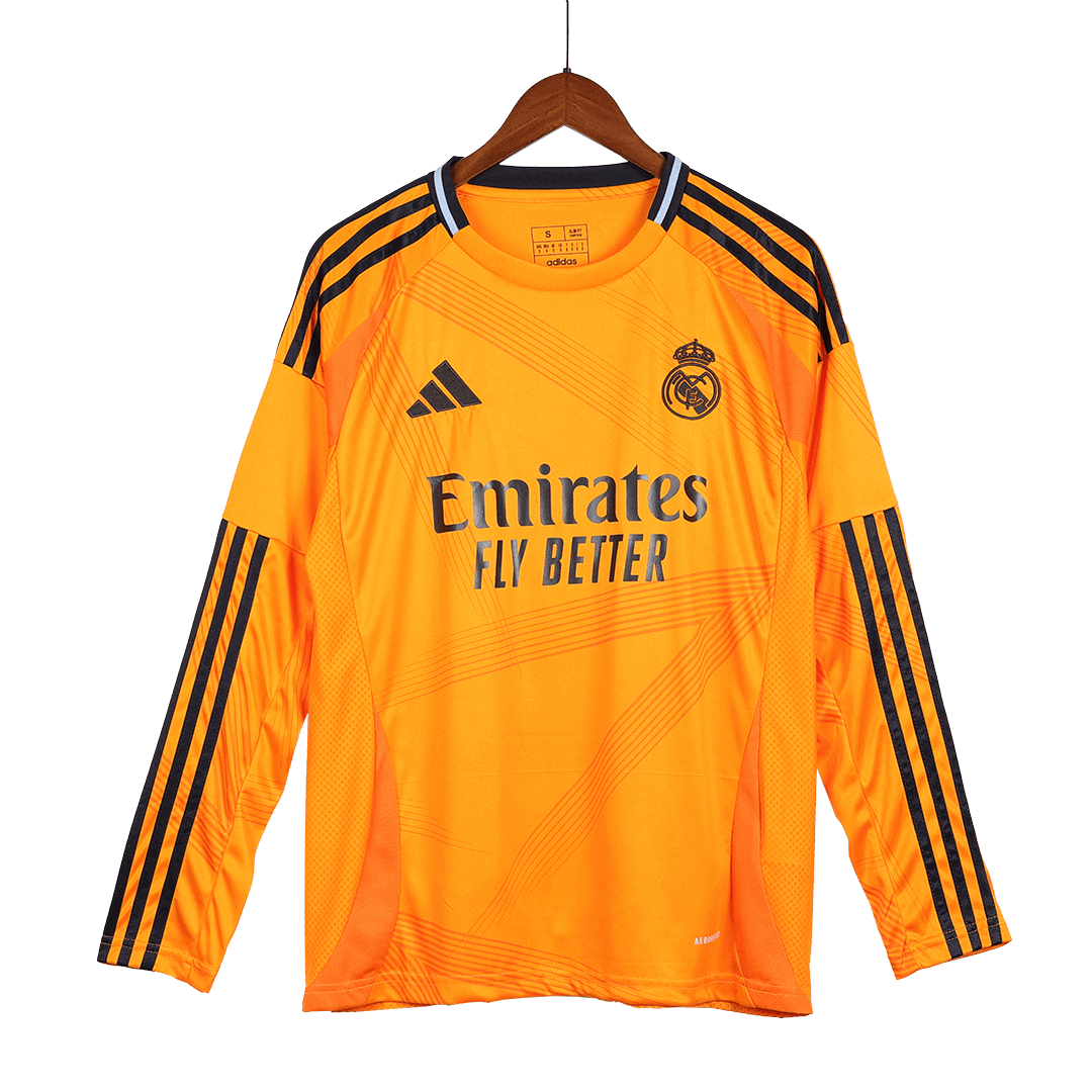 Real Madrid Tröja 2024/25 Borta Långärmad Orange