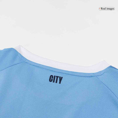 DE BRUYNE #17 Manchester City Tröja 2025/26 Hemma Premium Blå-2