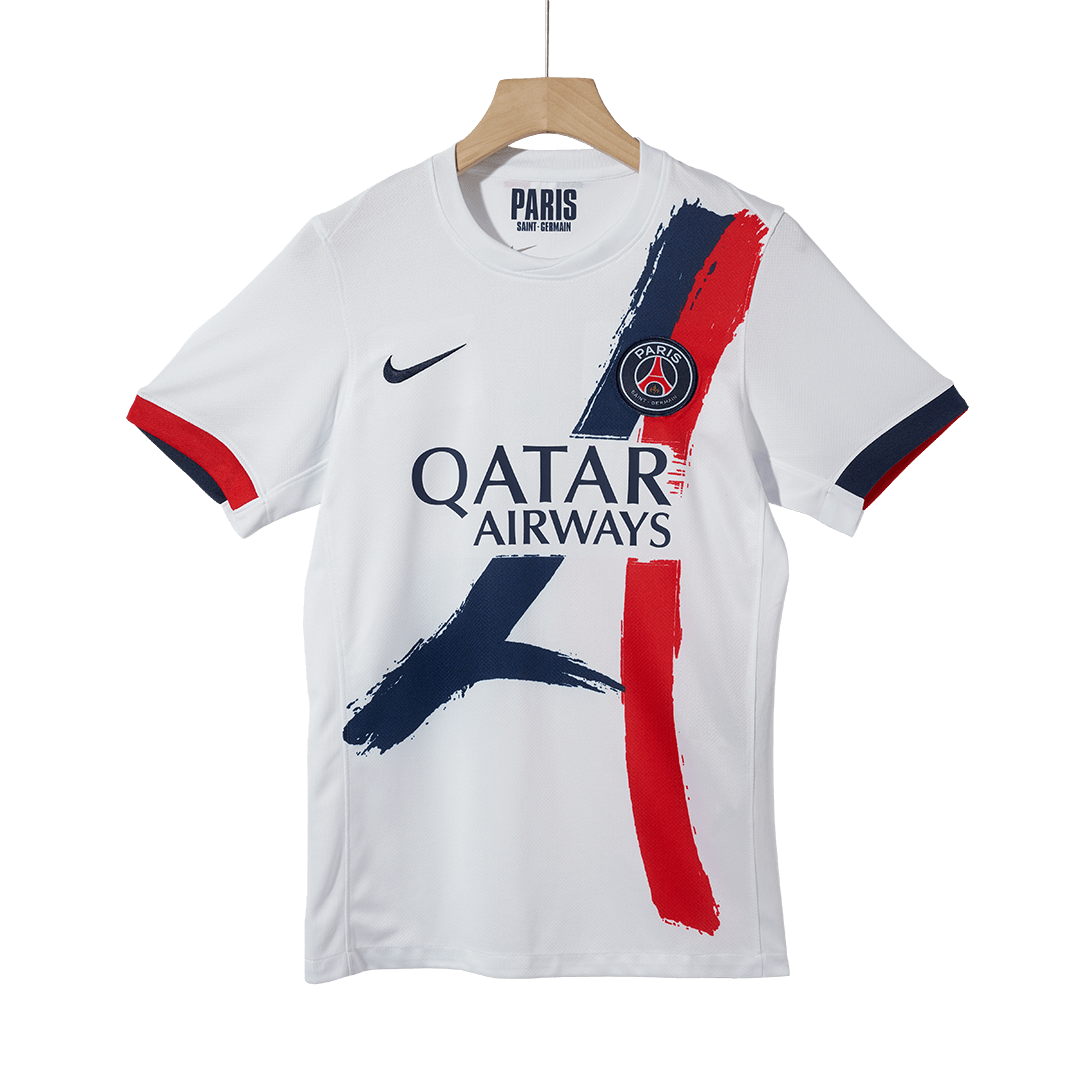 PSG Tröja KVARATSKHELIA #7 2025/26 Borta Vit-10