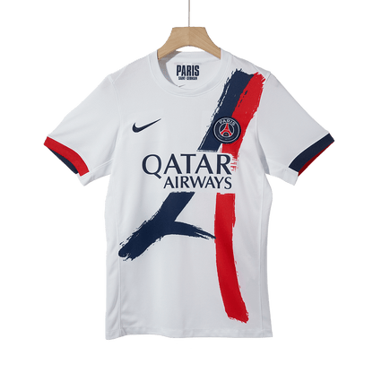 PSG Tröja O.DEMBÉLÉ #10 2025/26 Borta Vit - UCL-10