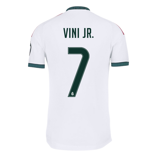 Real Madrid Tröja VINI JR. #7 2026/27 Hemma Autentisk Vit-1
