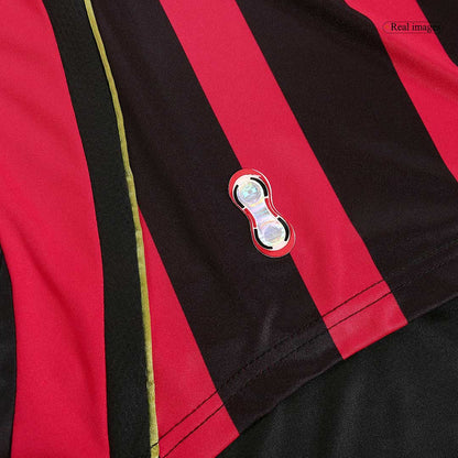 MALDINI #3 AC Milan Hemmatröja 2006/07 Retro Tröja
 Röd & Svart-7