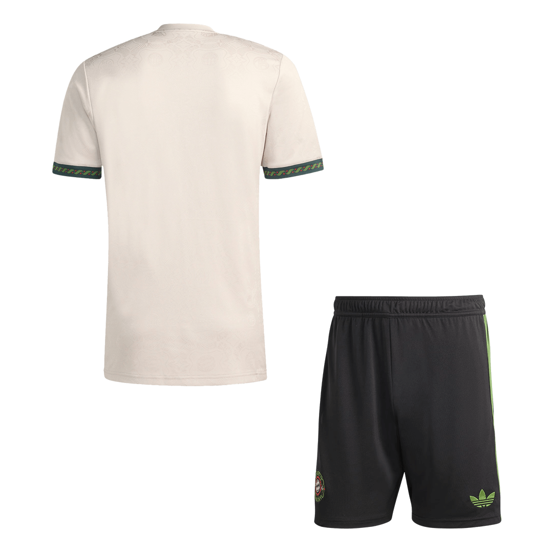 Bayern Munich Tröja ställ 2025/26 Beige-15