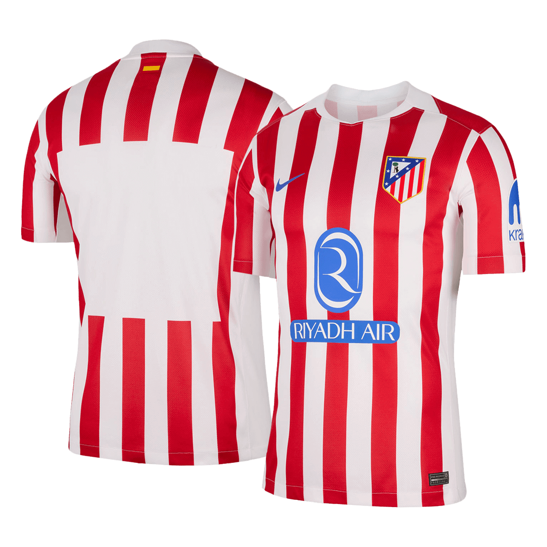 Atletico Madrid Tröja 2025/26 Hemma Röd & Vit