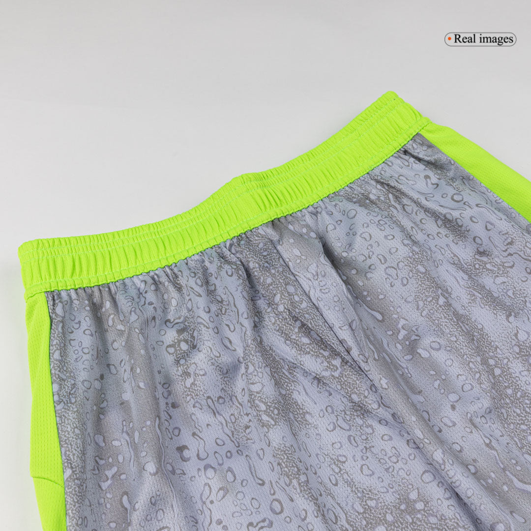 Manchester City Shorts 2025/26 Tredje Grå