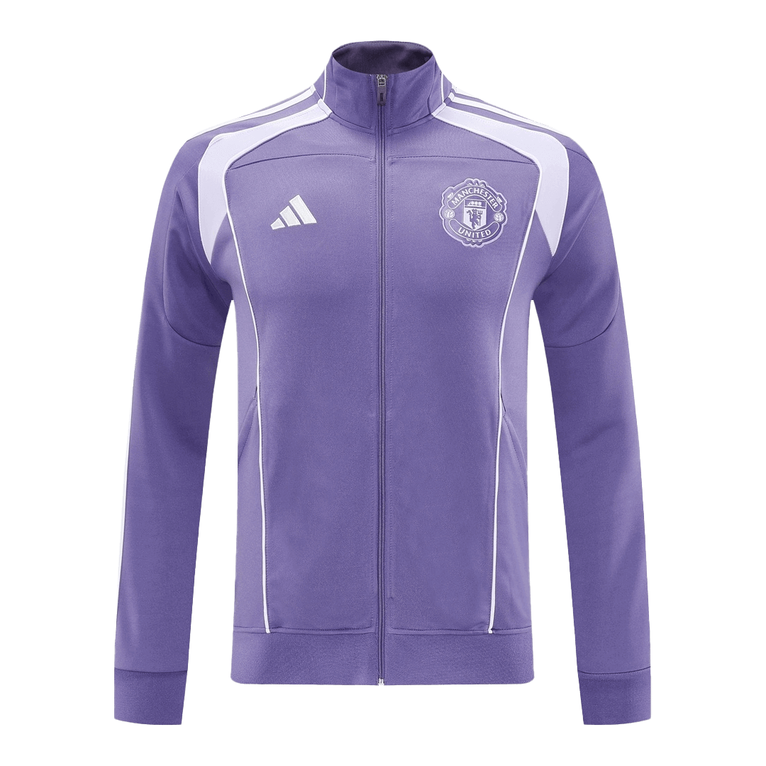 Manchester United Träningsset (Jacka+Byxor) 2025/26 Lila-18