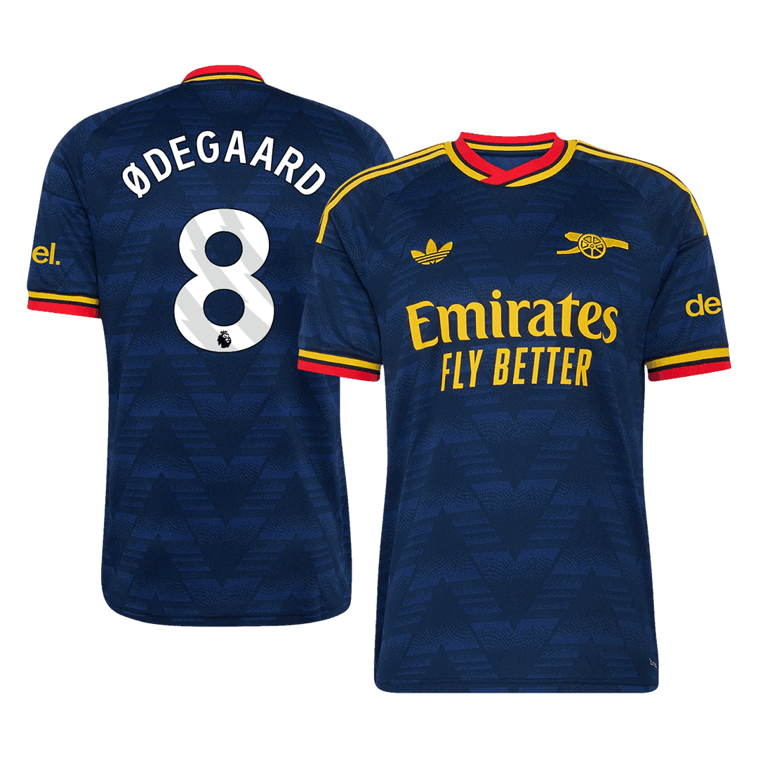 Arsenal Tröja ØDEGAARD #8 2026/27 Borta Mörkblå