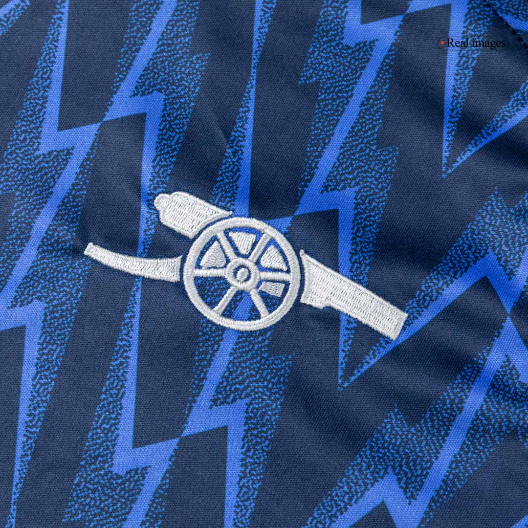 Arsenal Tröja 2025/26 Borta Blå Barn