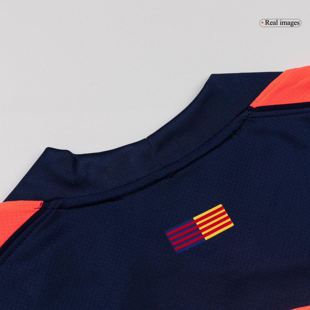 Barcelona Tröja 2025/26 Tredje Långärmad Orange