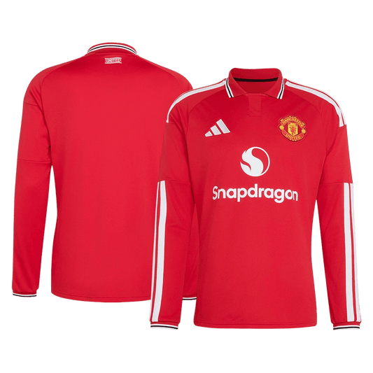 Manchester United Tröja 2026/27 Hemma Långärmad-1