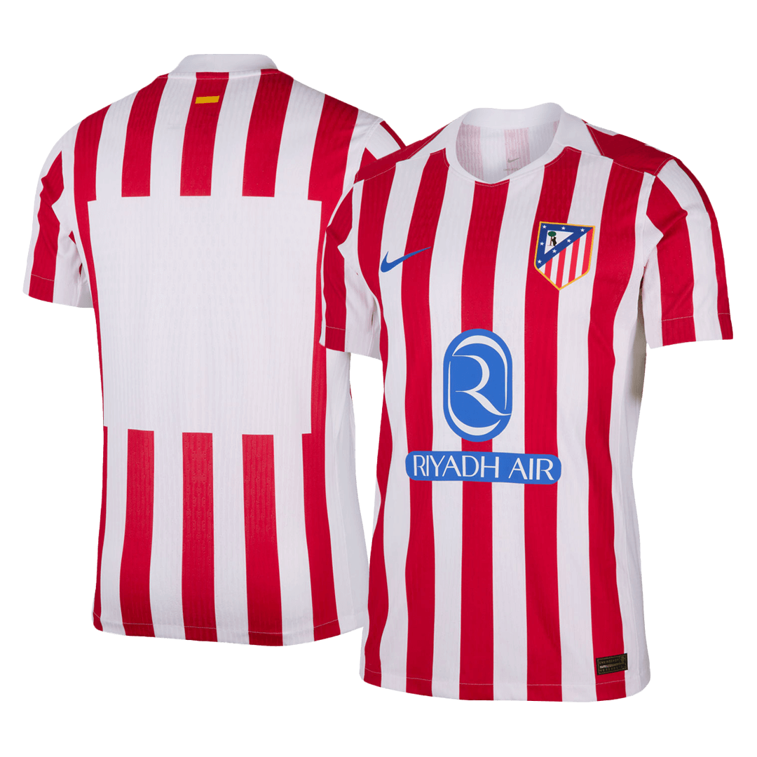Atletico Madrid Tröja 2025/26 Hemma Autentisk Röd & Vit-9