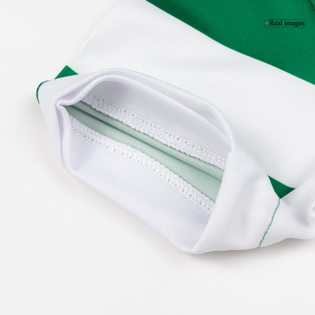 Sporting CP Tröja 2025/26 Hemma Green&White Barn