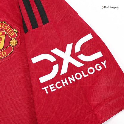 Manchester United Tröja 2023/24 Hemma Röd-3