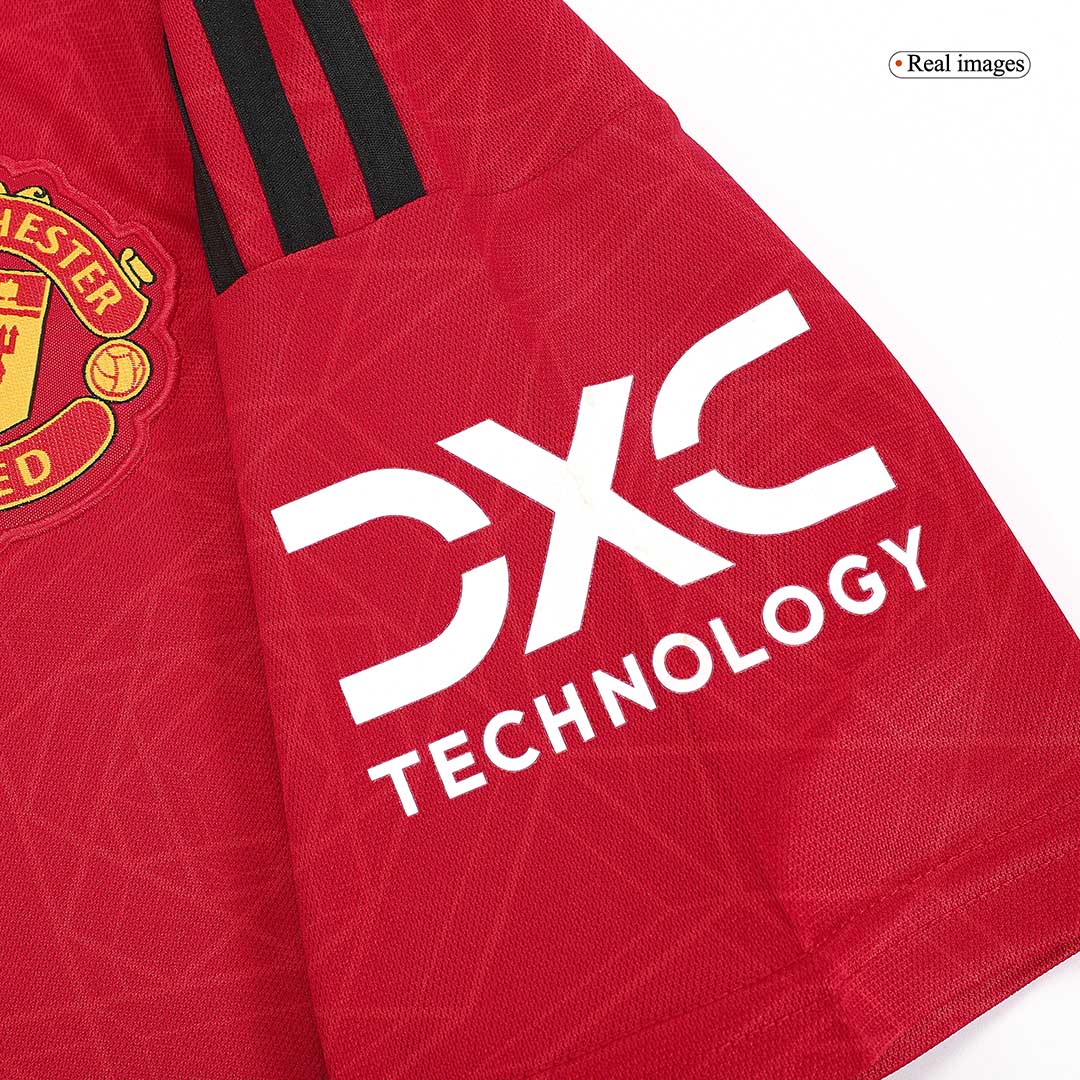 Manchester United Tröja HØJLUND #11 2023/24 Hemma Röd-3